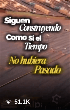 Construyen como si el tiempo no hubiera pasado